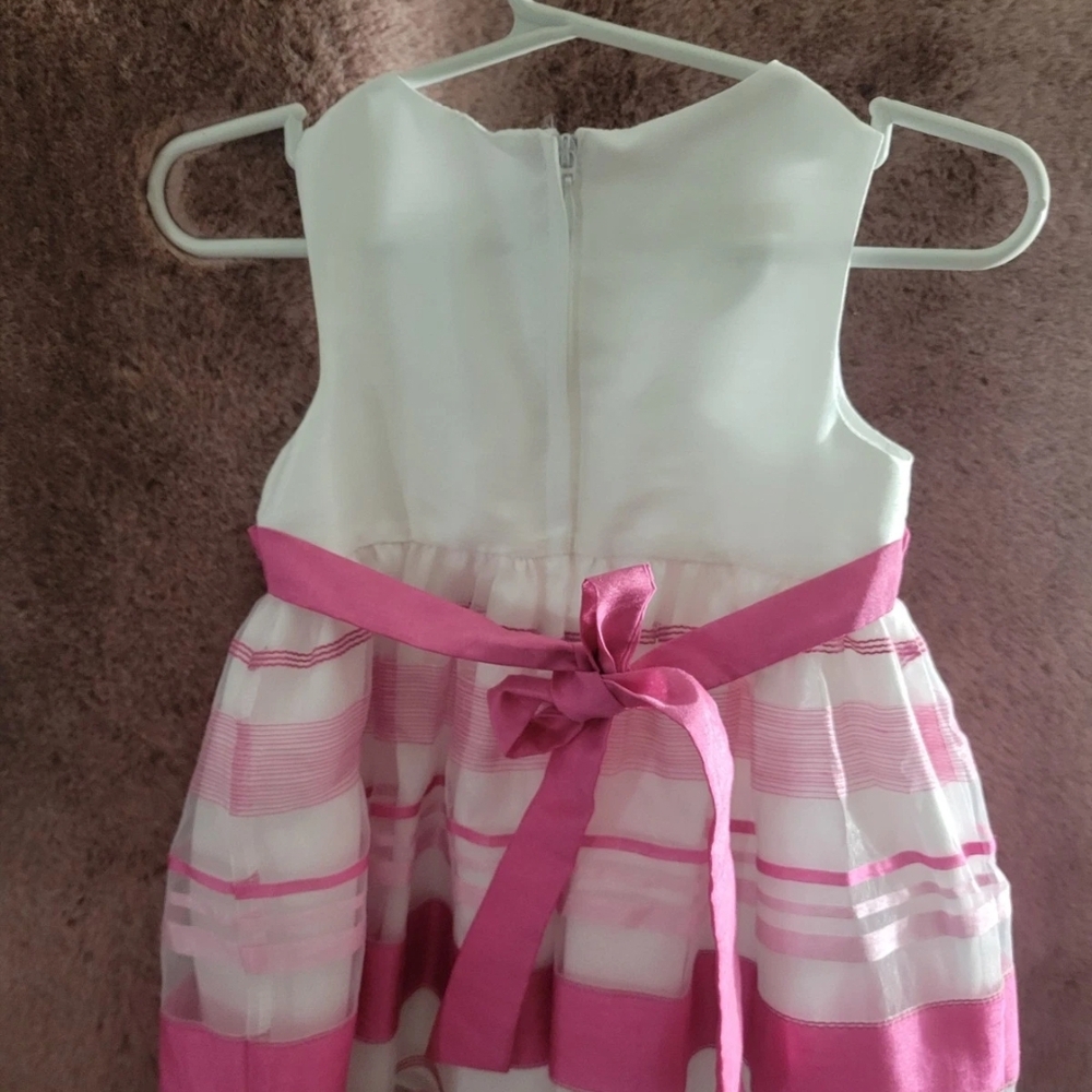 American Princess Dress, Pink White Summer Spring Party Special Occasion 24 M - Picture 8 of 11